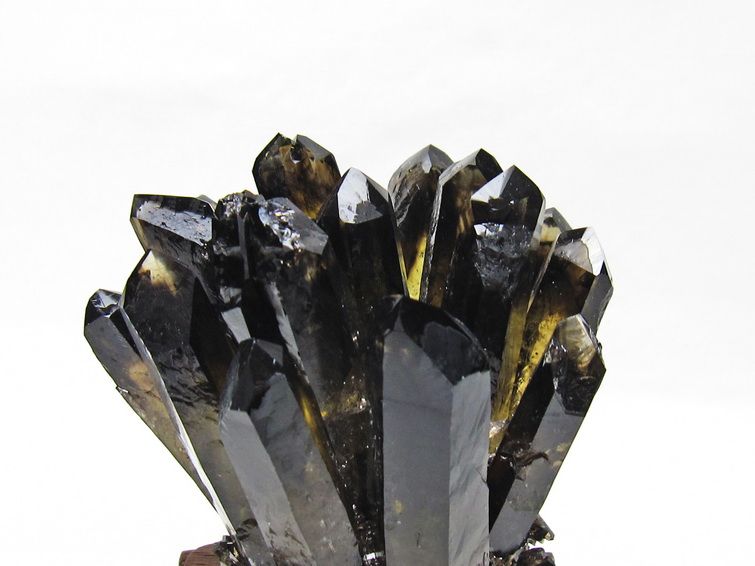 モリオン クラスター 黒水晶 原石 台座付属 一点物 182-8680