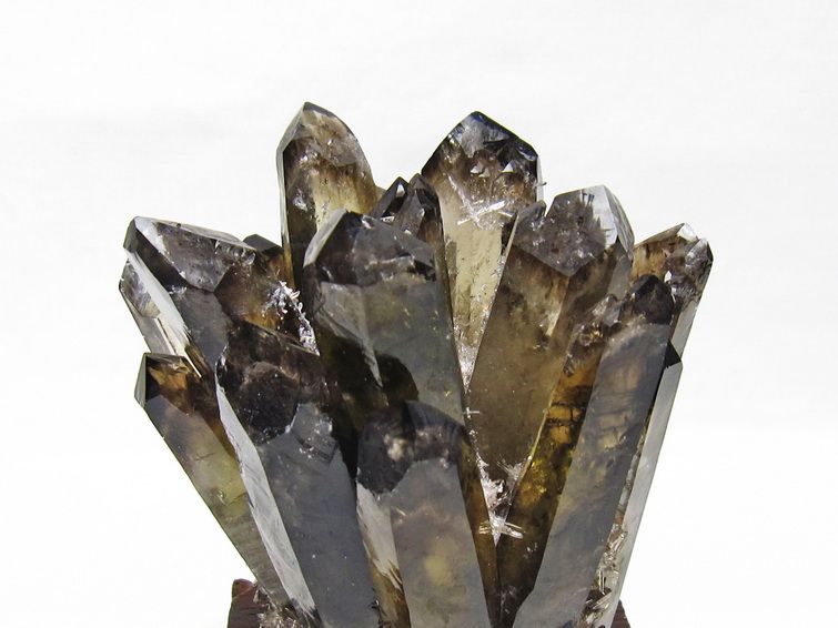 モリオン クラスター 黒水晶 原石 台座付属 一点物 182-8695