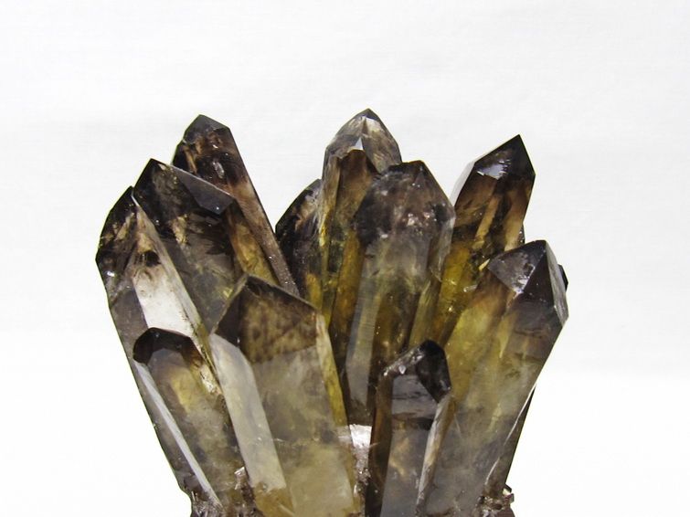 黒水晶 クラスター モリオン 原石 台座付属 一点物 182-8702