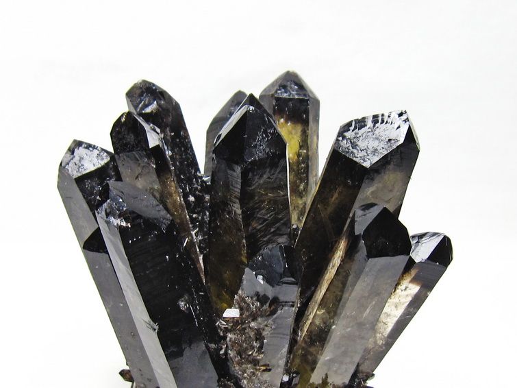 1.2Kg 黒水晶 クラスター モリオン 原石 台座付属 一点物 182-8709