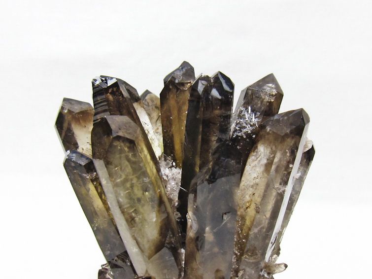 モリオン 原石 黒水晶 クラスター 台座付属 一点物 182-8715