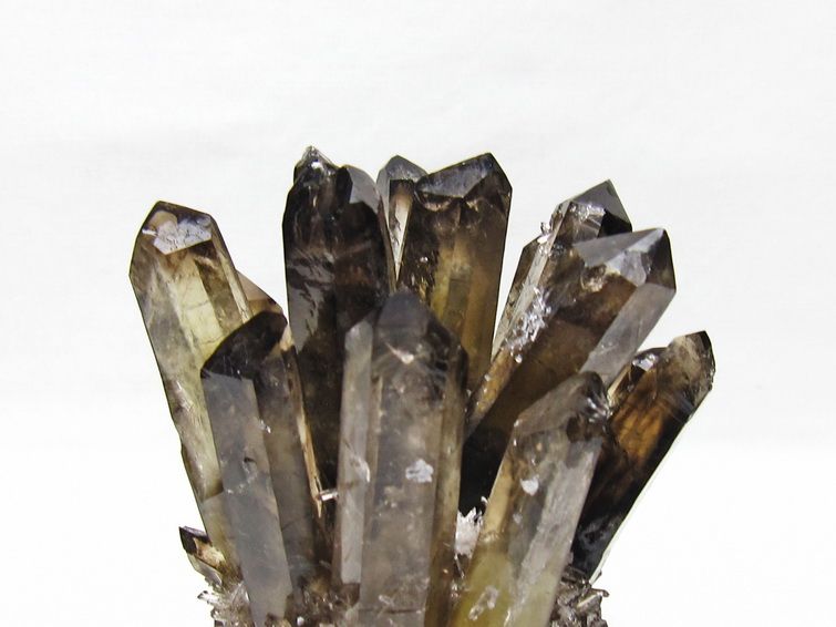 モリオン 原石 黒水晶 クラスター 台座付属 一点物 182-8715