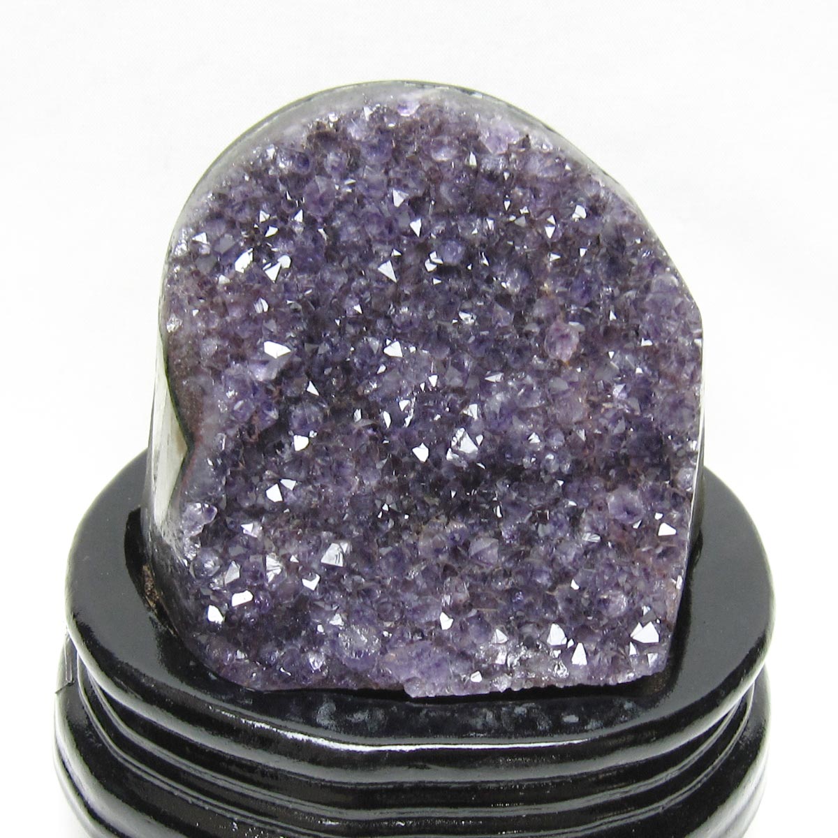 アメジスト クラスター ウルグアイ産 アメジスト 原石 amethyst 台座付属 一点物 182-8723