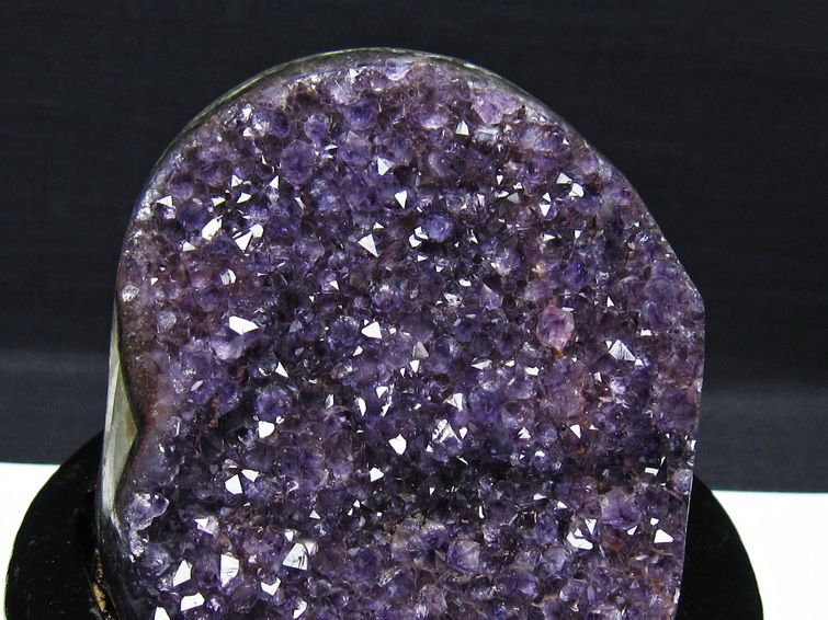 アメジスト クラスター ウルグアイ産 アメジスト 原石 amethyst 台座付属 一点物 182-8723