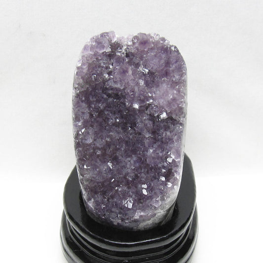 アメジスト クラスター ウルグアイ産 アメジスト 原石 amethyst 台座付属 一点物 182-8726