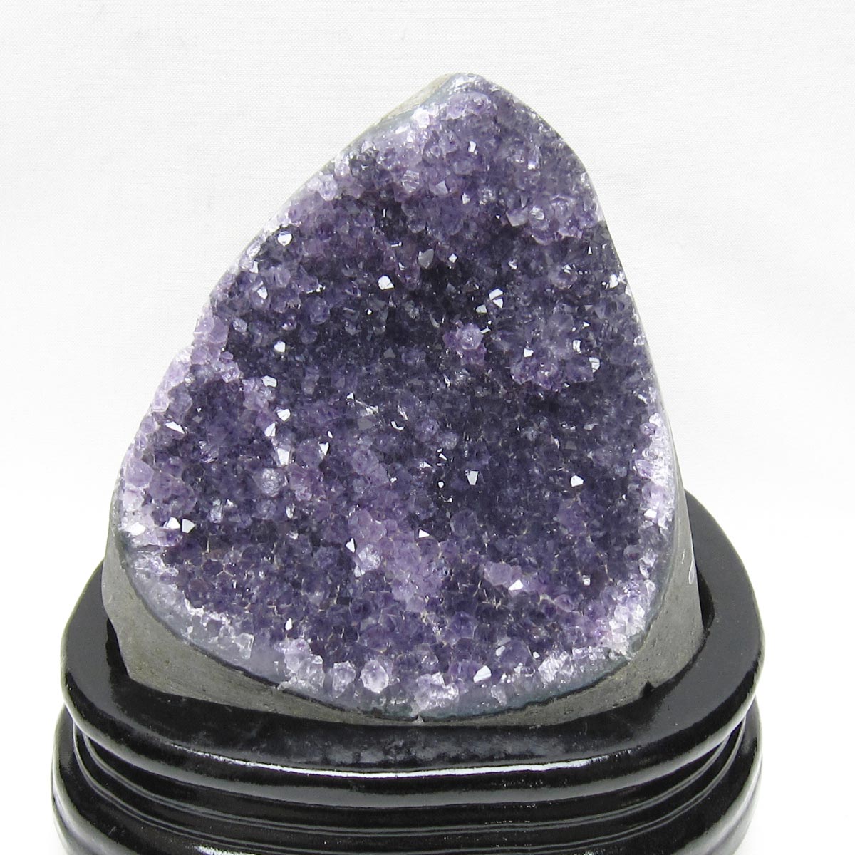 アメジスト クラスター ウルグアイ産 アメジスト 原石 amethyst 台座付属 一点物 182-8727