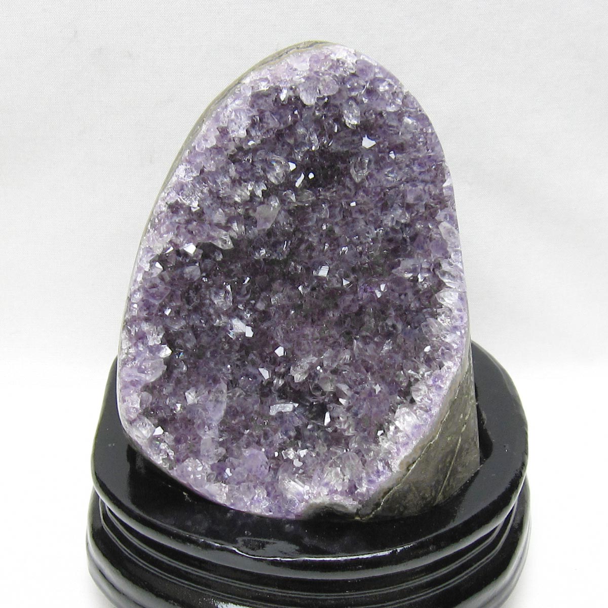 アメジスト クラスター ウルグアイ産 アメジスト 原石 amethyst 台座付属 一点物 182-8728