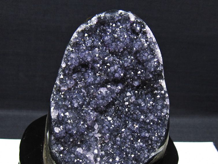 アメジスト クラスター ウルグアイ産 アメジスト 原石 amethyst 台座付属 一点物 182-8729
