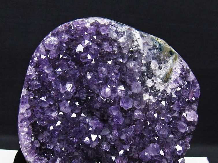 1.5Kg アメジスト クラスター ウルグアイ産 アメジスト 原石 amethyst 台座付属 一点物 182-8739