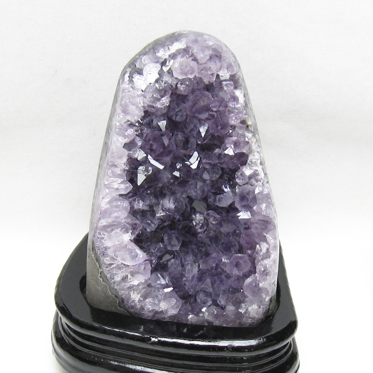 1.7Kg アメジスト クラスター ウルグアイ産 アメジスト 原石 amethyst 台座付属 一点物 182-8740