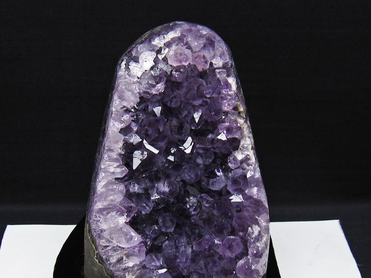 1.7Kg アメジスト クラスター ウルグアイ産 アメジスト 原石 amethyst 台座付属 一点物 182-8740
