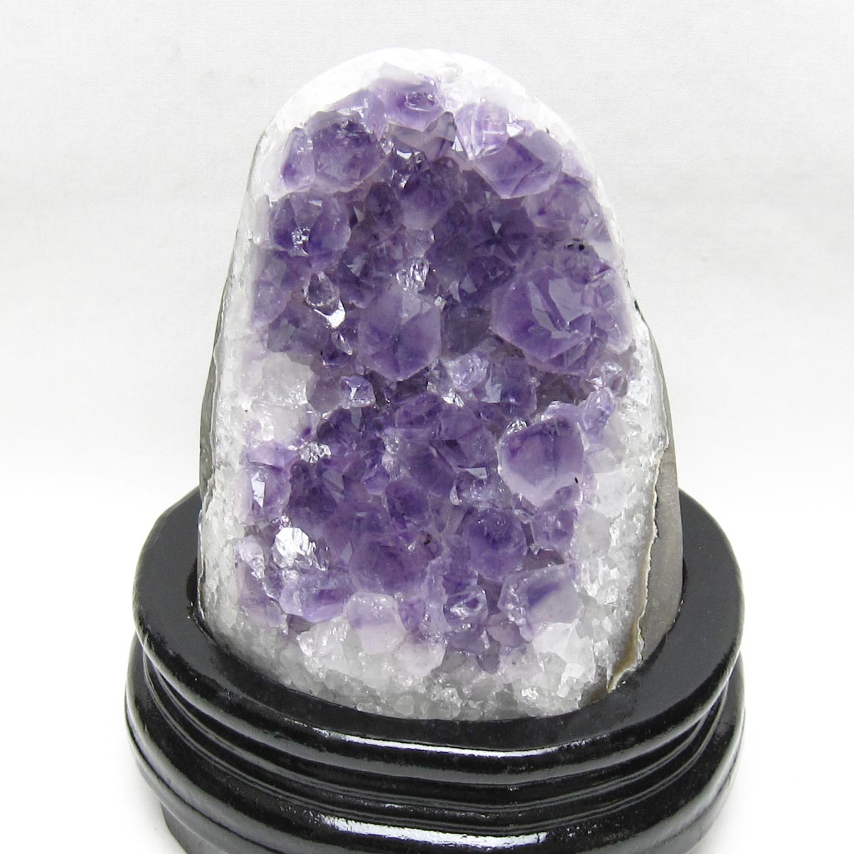 1.2Kg アメジスト クラスター ウルグアイ産 アメジスト 原石 amethyst 台座付属 一点物 182-8743
