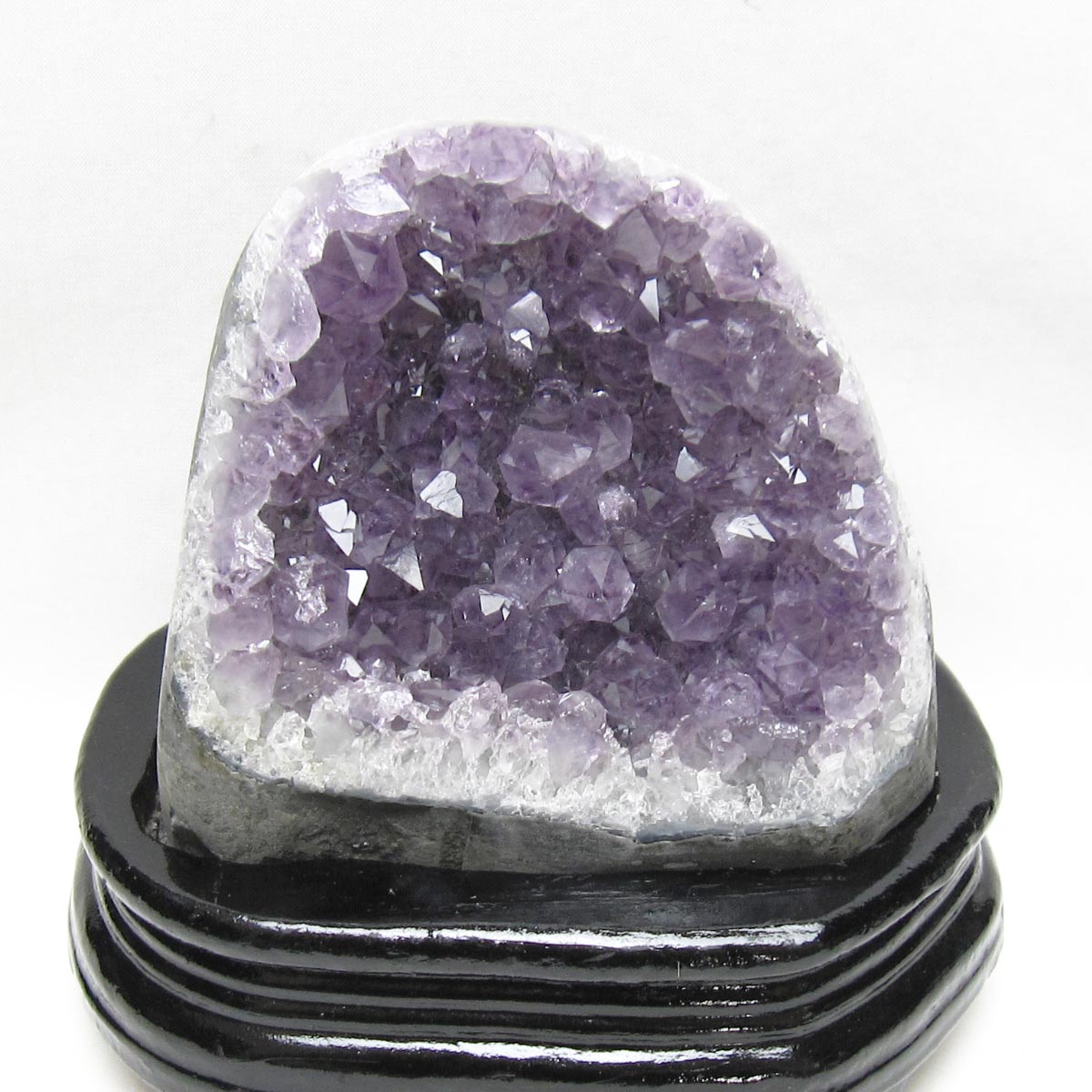 1.2Kg アメジスト 原石 ウルグアイ産 アメジスト クラスター amethyst 台座付属 一点物 182-8747