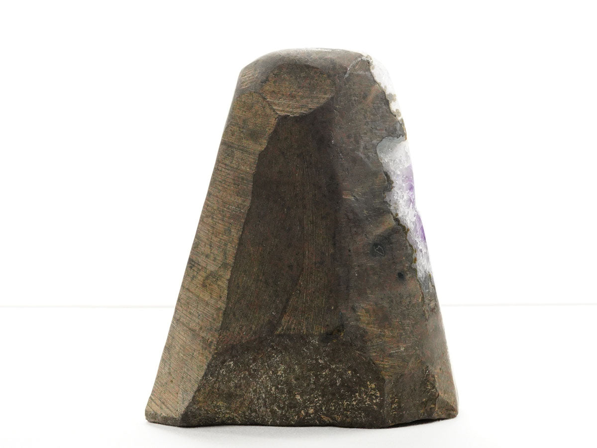 1Kg アメジスト 原石 ウルグアイ産 アメジスト クラスター amethyst 台座付属 一点物 182-8748 [sold out]