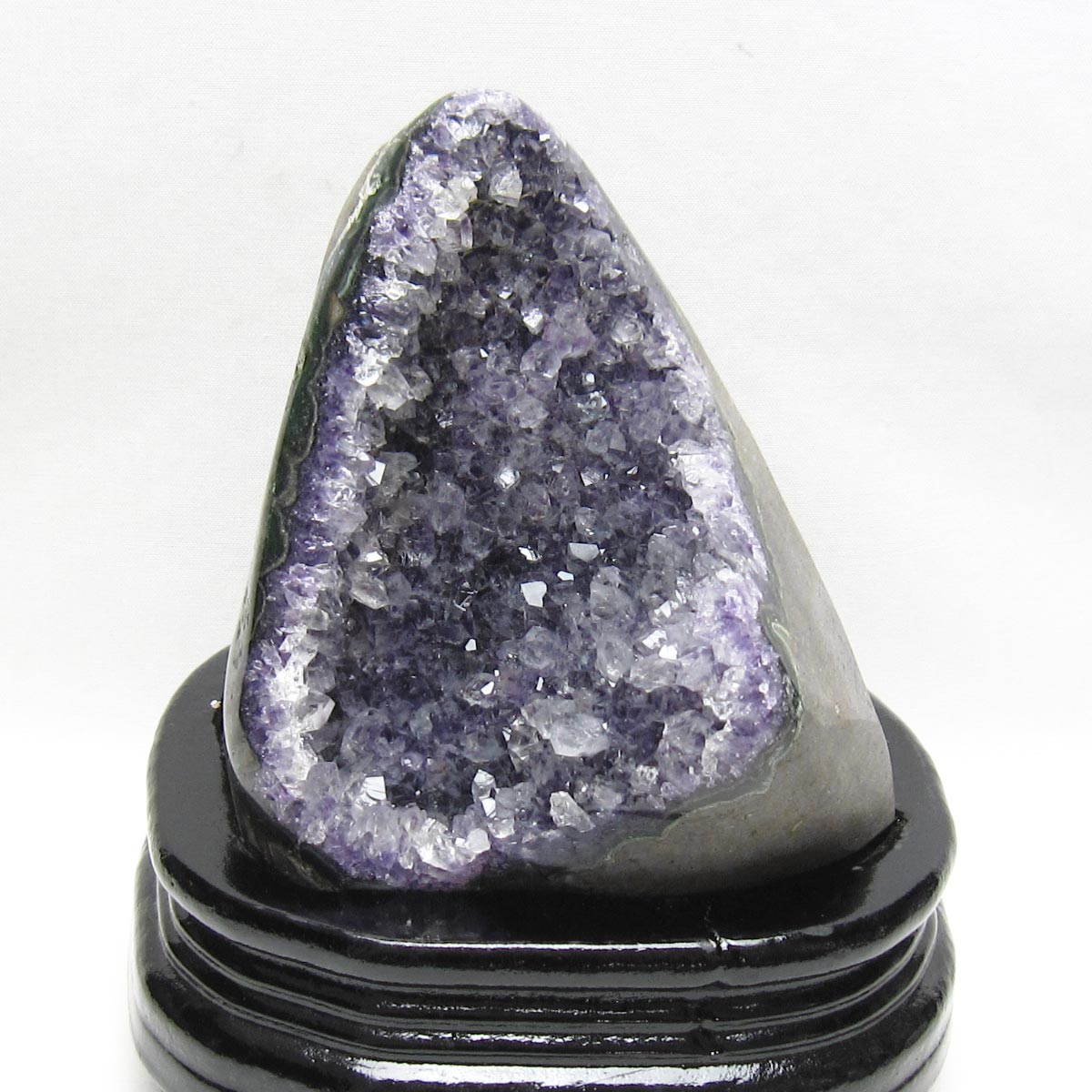 1.2Kg アメジスト 原石 ウルグアイ産 アメジスト クラスター amethyst 台座付属 一点物 182-8749