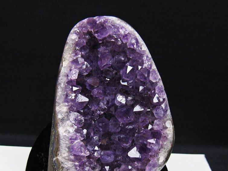 1.1Kg アメジスト 原石 ウルグアイ産 アメジスト クラスター amethyst 台座付属 一点物 182-8750
