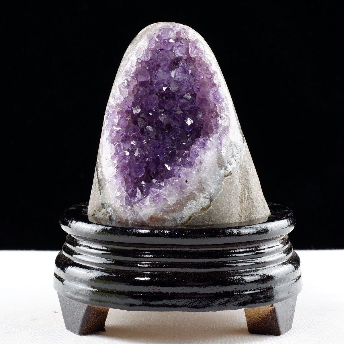 アメジスト 原石 ウルグアイ産 アメジスト クラスター amethyst 台座付属 一点物 182-8751