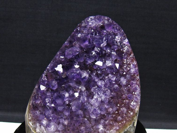 アメジスト 原石 ウルグアイ産 アメジスト クラスター amethyst 台座付属 一点物 182-8753