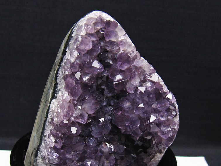 アメジスト 原石 ウルグアイ産 アメジスト クラスター amethyst 台座付属 一点物 182-8754