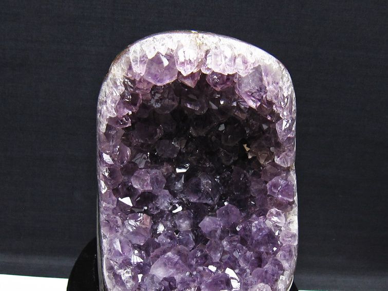 アメジスト 原石 ウルグアイ産 アメジスト クラスター amethyst 台座付属 一点物 182-8755
