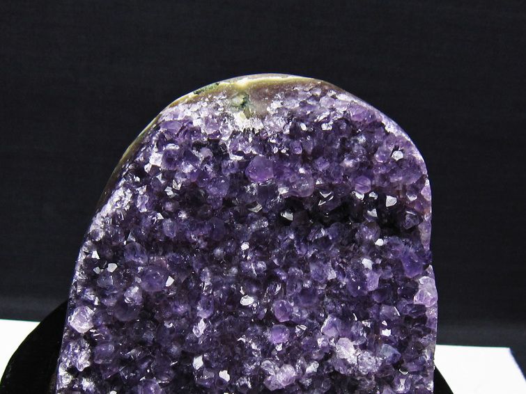 1.2Kg アメジスト 原石 ウルグアイ産 アメジスト クラスター amethyst 台座付属 一点物 182-8758