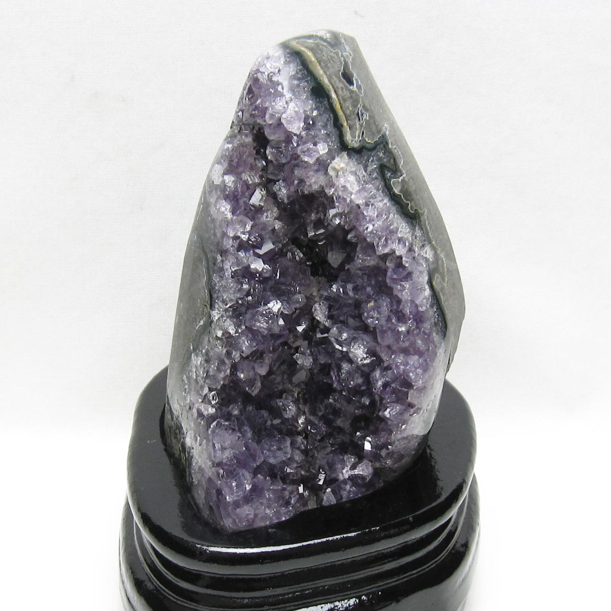 アメジスト 原石 ウルグアイ産 アメジスト クラスター amethyst 台座付属 一点物 182-8759