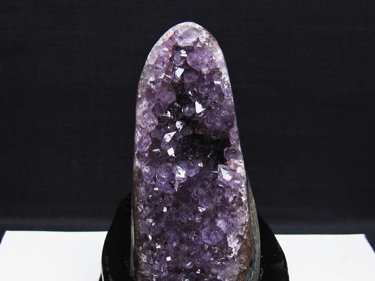 アメジスト 原石 ウルグアイ産 アメジスト クラスター amethyst 台座付属 一点物 182-8760