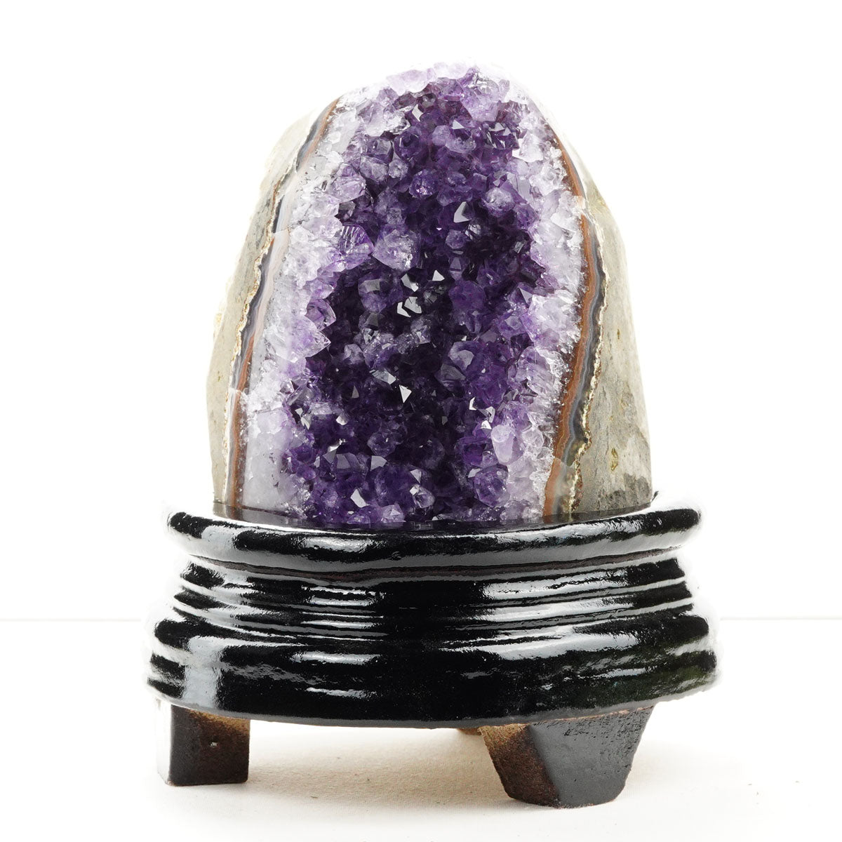 アメジスト 原石 ウルグアイ産 アメジスト クラスター amethyst 台座付属 一点物 182-8762