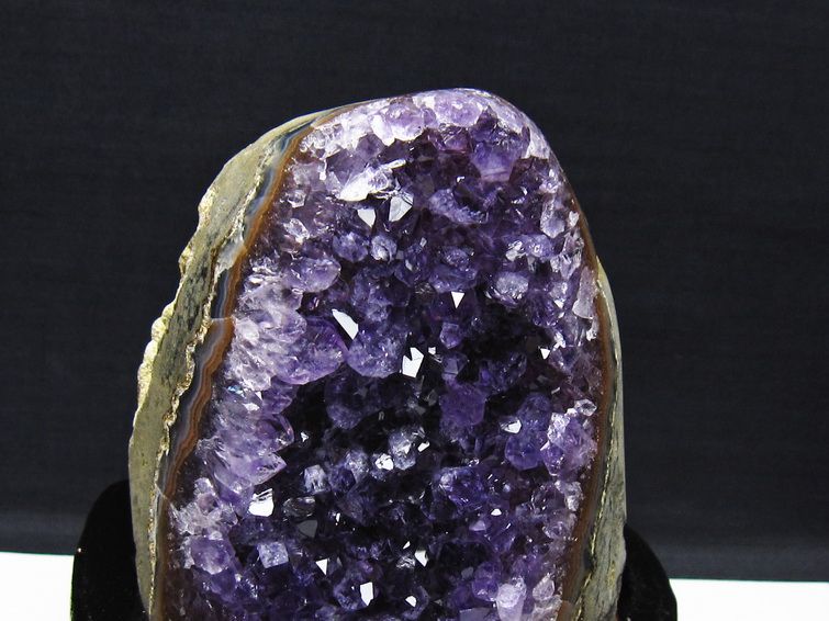 アメジスト 原石 ウルグアイ産 アメジスト クラスター amethyst 台座付属 一点物 182-8762