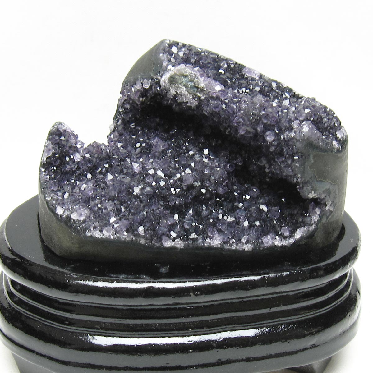 アメジスト 原石 ウルグアイ産 アメジスト クラスター amethyst 台座付属 一点物 182-8763