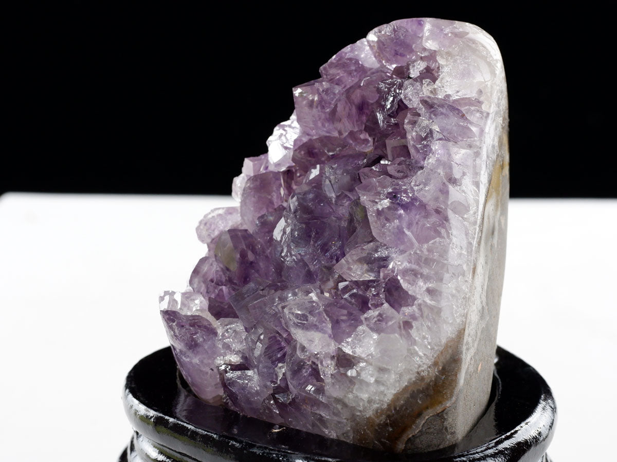 アメジスト 原石 ウルグアイ産 アメジスト クラスター amethyst 台座付属 一点物 182-8764