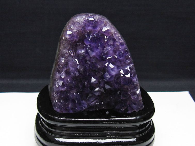アメジスト 原石 ウルグアイ産 アメジスト クラスター amethyst 台座付属 一点物 182-8766