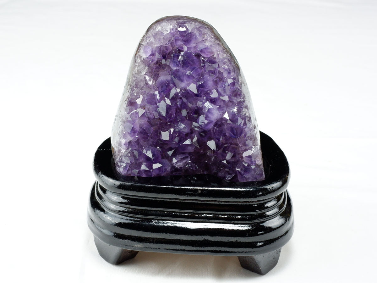 アメジスト 原石 ウルグアイ産 アメジスト クラスター amethyst 台座付属 一点物 182-8766 [sold out]