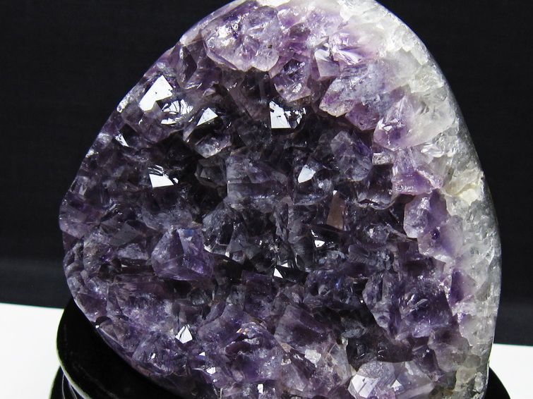 アメジスト 原石 ウルグアイ産 アメジスト クラスター amethyst 台座付属 一点物 182-8767