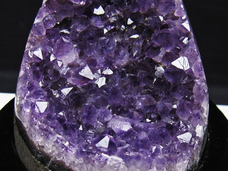 アメジスト 原石 ウルグアイ産 アメジスト クラスター amethyst 台座付属 一点物 182-8768