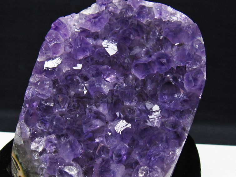アメジスト 原石 ウルグアイ産 アメジスト クラスター amethyst 台座付属 一点物 182-8769