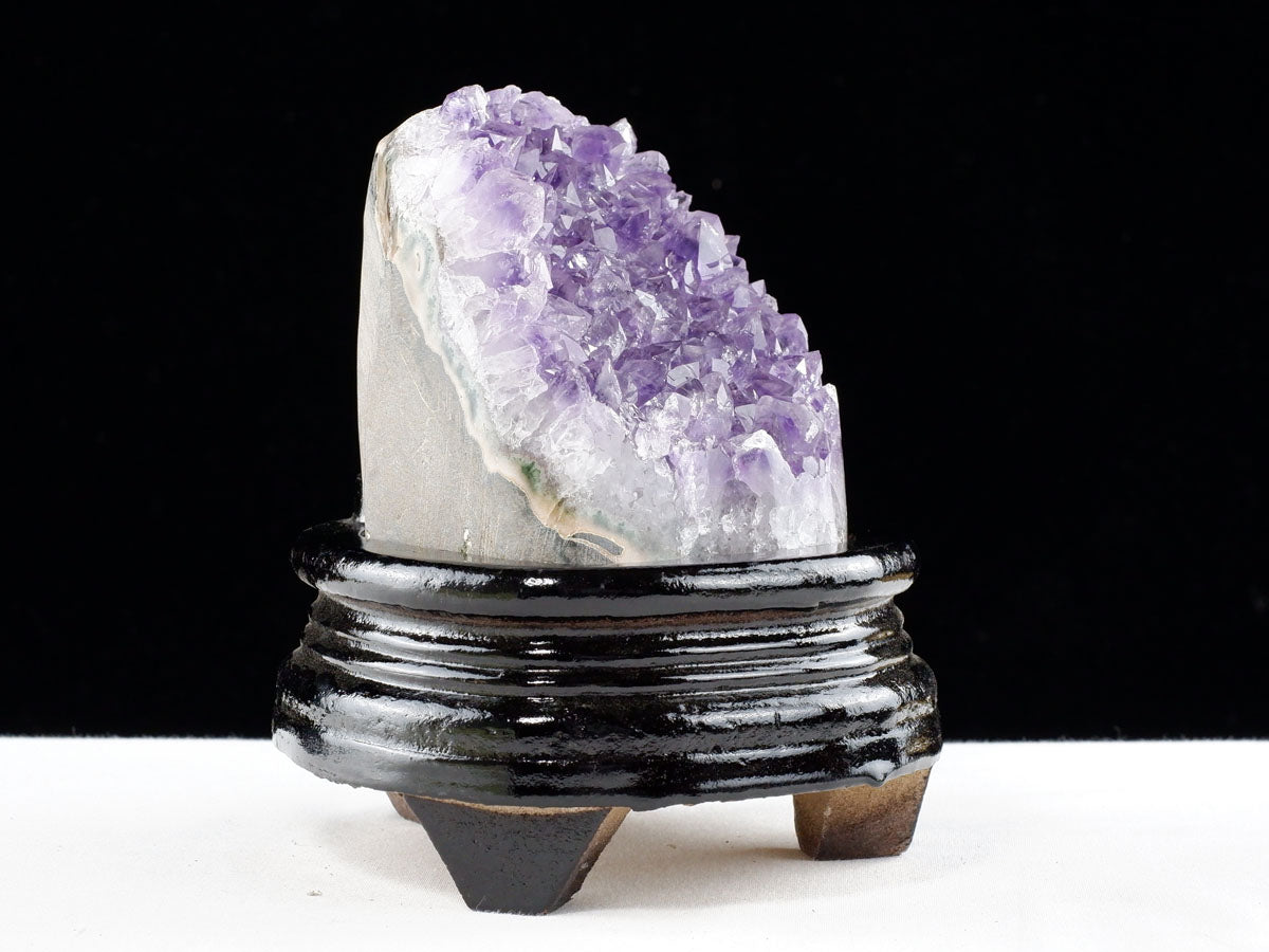 アメジスト 原石 ウルグアイ産 アメジスト クラスター amethyst 台座付属 一点物 182-8769