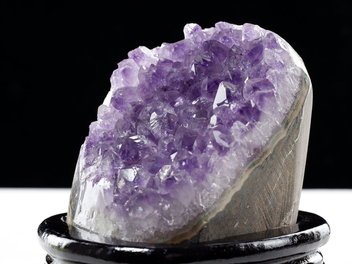 アメジスト 原石 ウルグアイ産 アメジスト クラスター amethyst 台座付属 一点物 182-8769