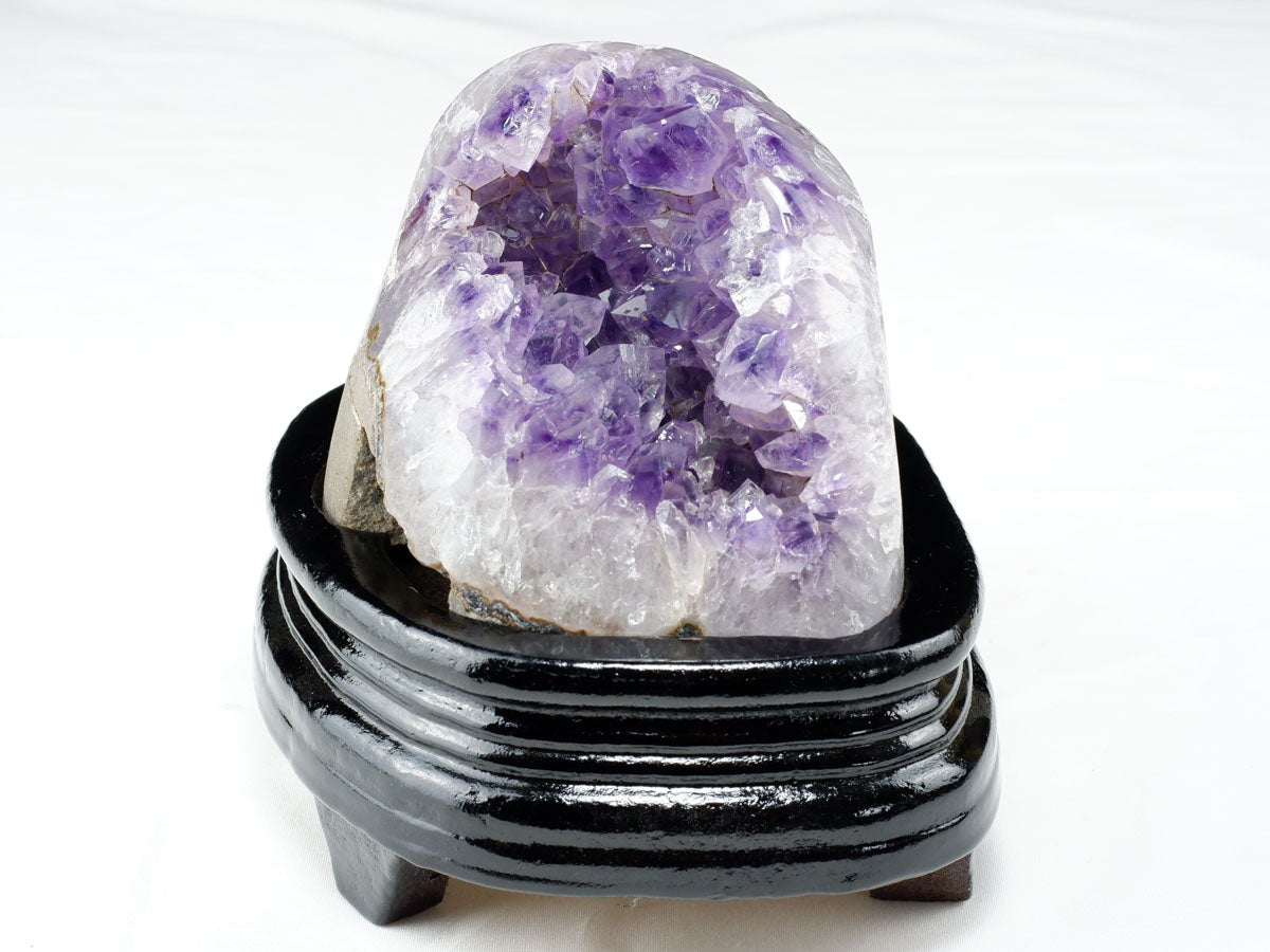 アメジスト 原石 ウルグアイ産 アメジスト クラスター amethyst 台座付属 一点物 182-8770