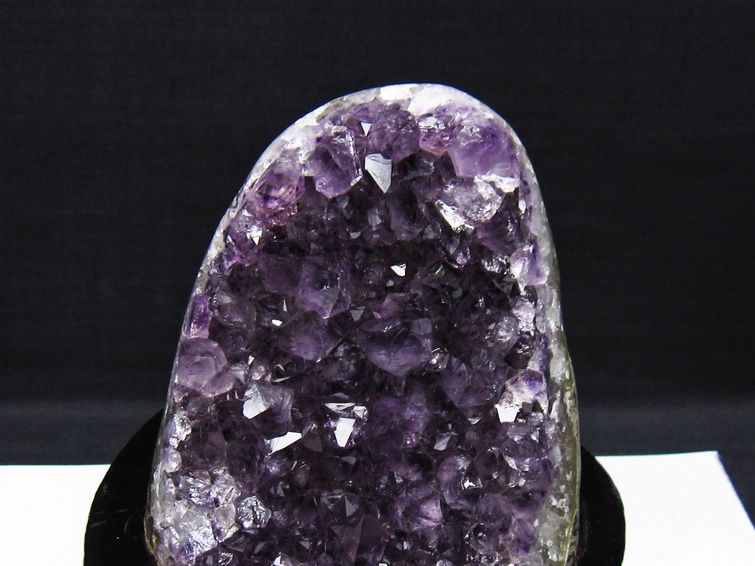 1.1Kg アメジスト 原石 ウルグアイ産 アメジスト クラスター amethyst 台座付属 一点物 182-8771