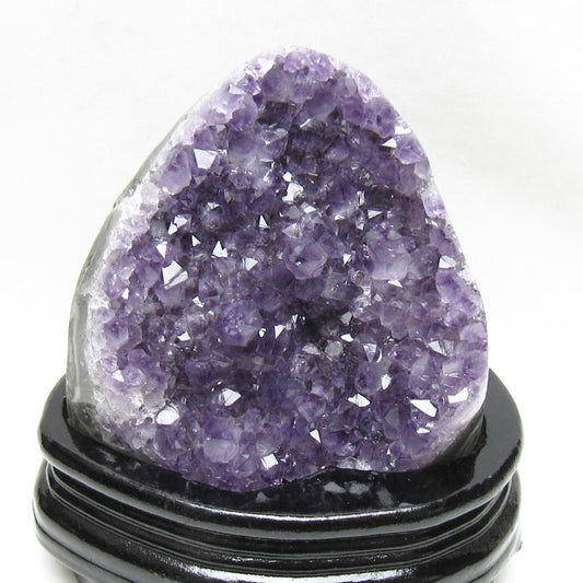 1Kg アメジスト クラスター ウルグアイ産 アメジスト 原石 amethyst 台座付属 一点物 182-8772