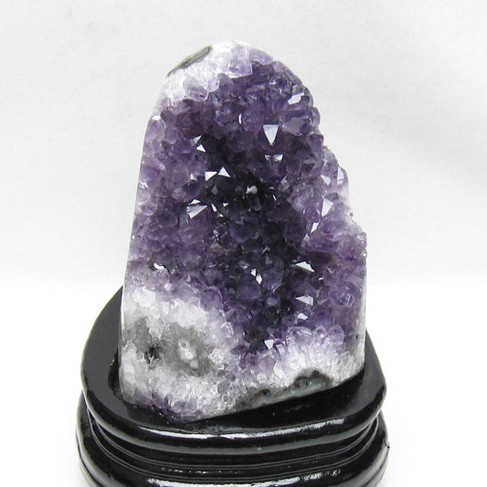 アメジスト クラスター ウルグアイ産 アメジスト 原石 amethyst 台座付属 一点物 182-8774