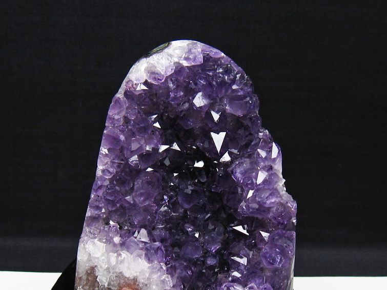 アメジスト クラスター ウルグアイ産 アメジスト 原石 amethyst 台座付属 一点物 182-8774