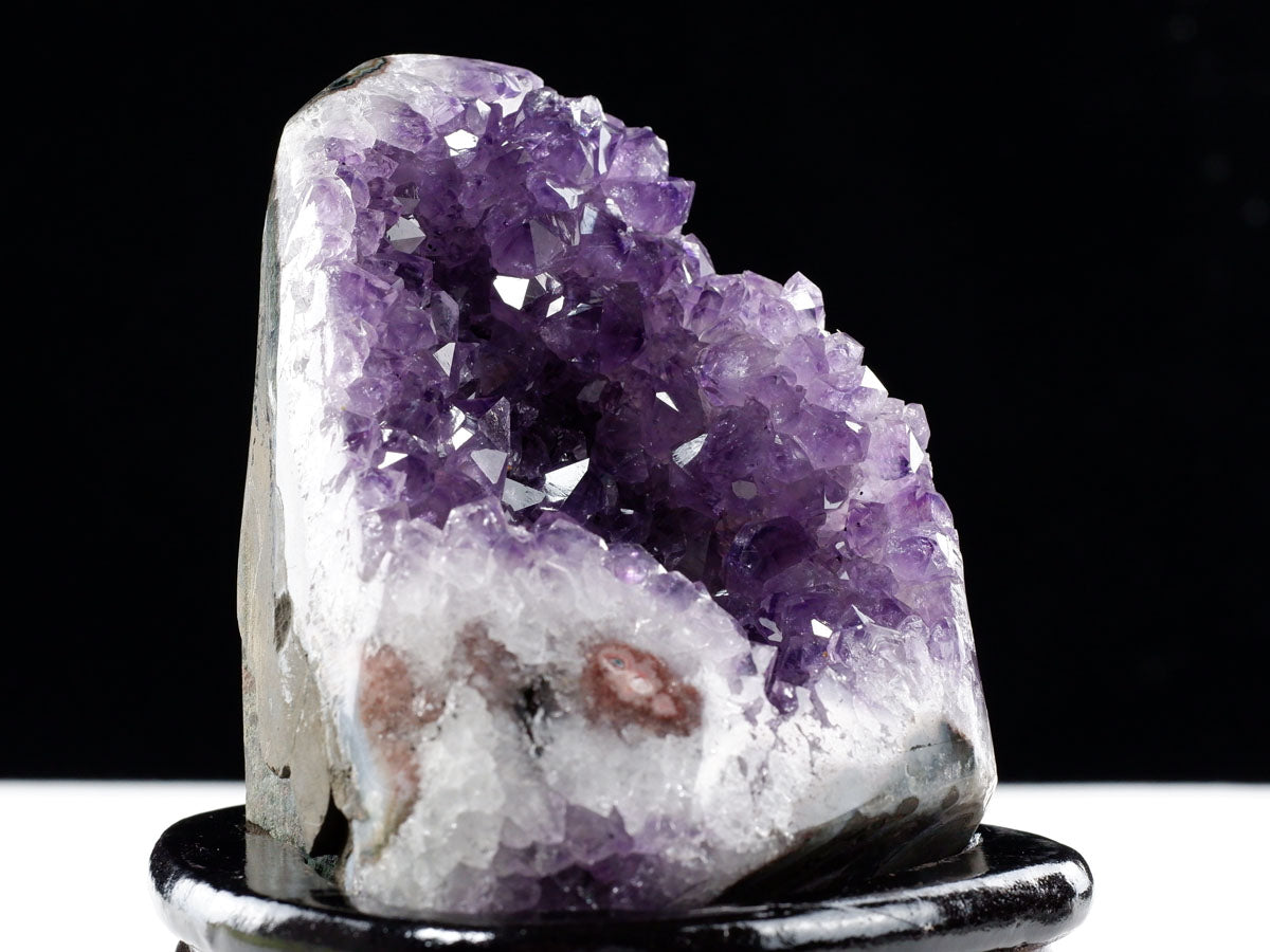 アメジスト クラスター ウルグアイ産 アメジスト 原石 amethyst 台座付属 一点物 182-8774