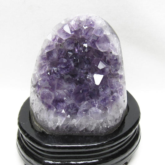 1.1Kg アメジスト クラスター ウルグアイ産 アメジスト 原石 amethyst 台座付属 一点物 182-8775
