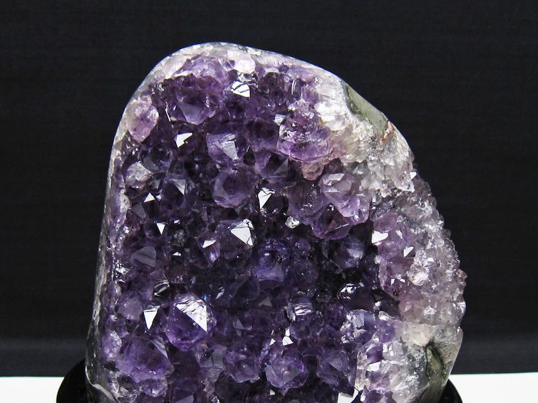 アメジスト クラスター ウルグアイ産 アメジスト 原石 amethyst 台座付属 一点物 182-8779