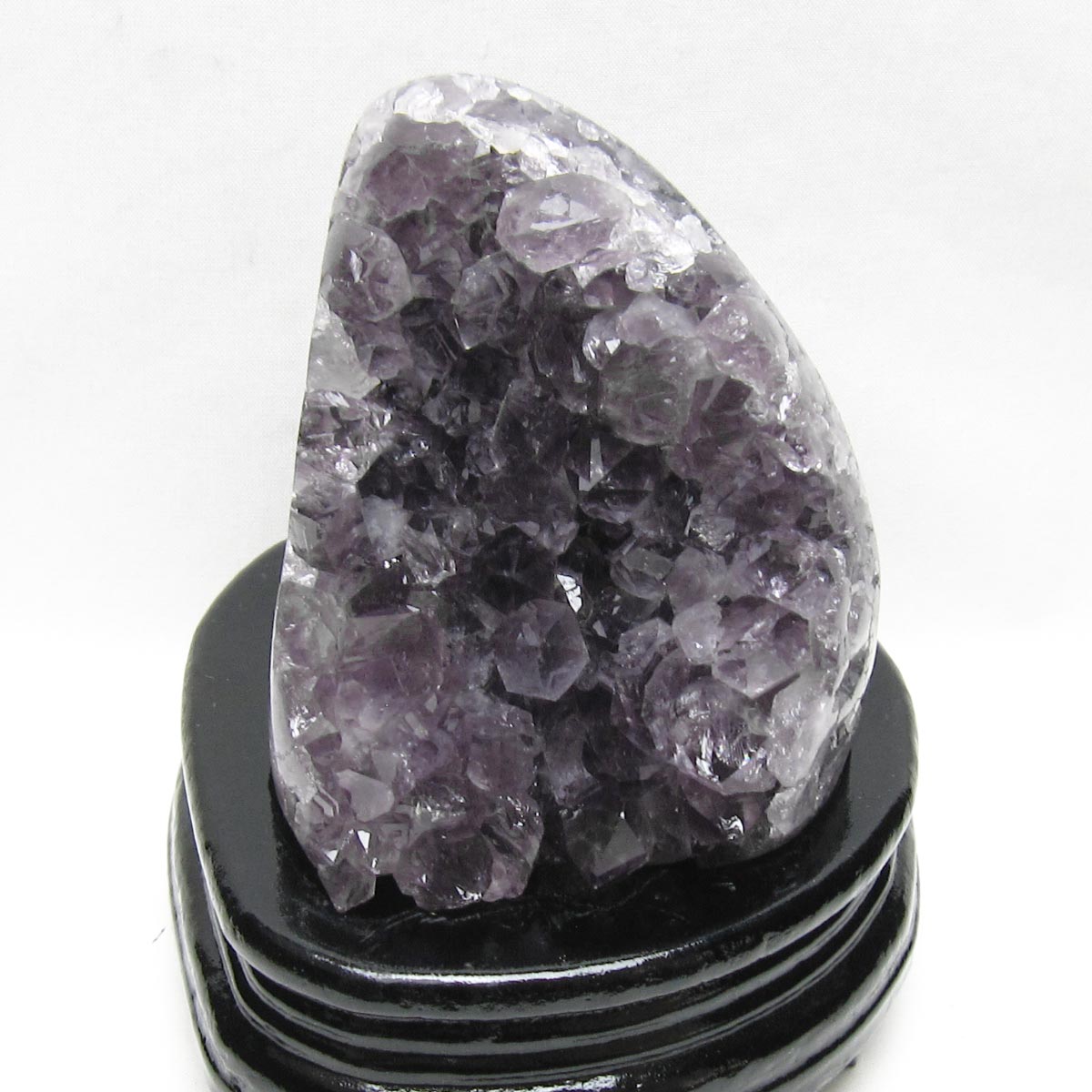 1Kg アメジスト クラスター ウルグアイ産 アメジスト 原石 amethyst 台座付属 一点物 182-8784