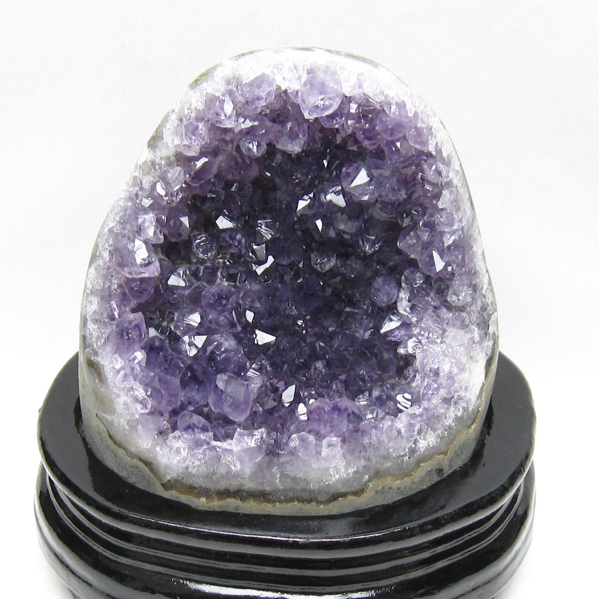 1.2Kg アメジスト クラスター ウルグアイ産 アメジスト 原石 amethyst 台座付属 一点物 182-8785