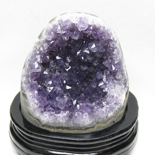 1.2Kg アメジスト クラスター ウルグアイ産 アメジスト 原石 amethyst 台座付属 一点物 182-8785