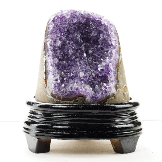 1.2Kg アメジスト クラスター ウルグアイ産 アメジスト 原石 amethyst 台座付属 一点物 182-8788